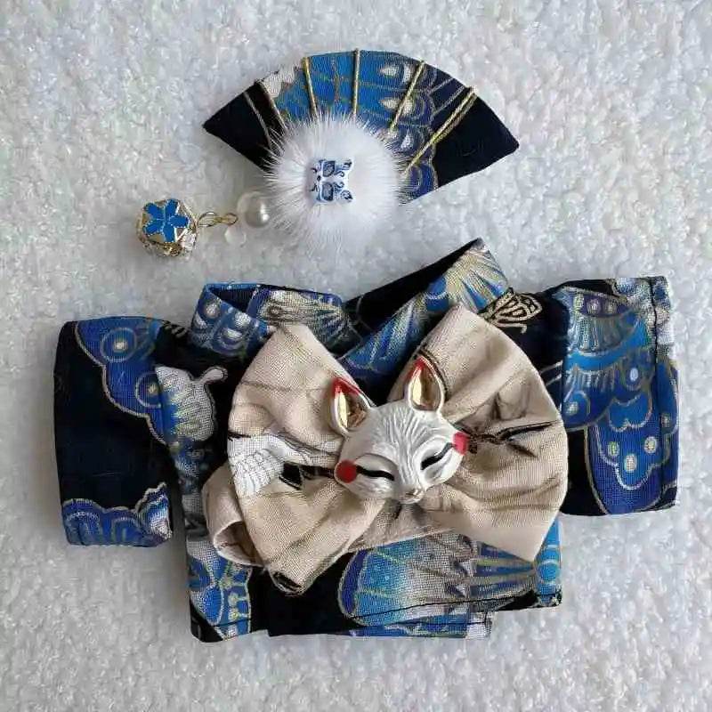 New Japanese Kimono 17cm Labubu Suit V1v2 Blind Box Set - ToylandEU