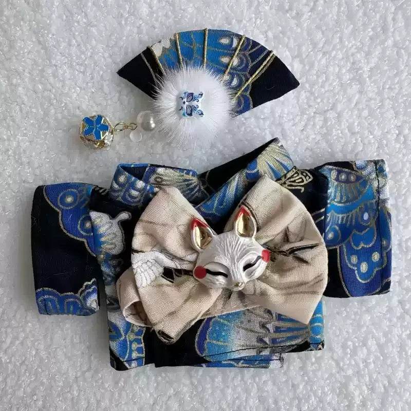 New Japanese Kimono 17cm Labubu Suit V1v2 Blind Box Set - ToylandEU