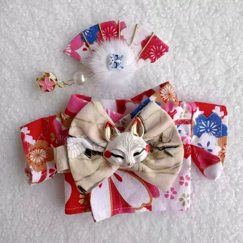 New Japanese Kimono 17cm Labubu Suit V1v2 Blind Box Set - ToylandEU