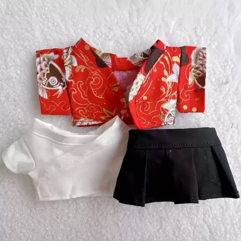 New Japanese Kimono 17cm Labubu Suit V1v2 Blind Box Set - ToylandEU