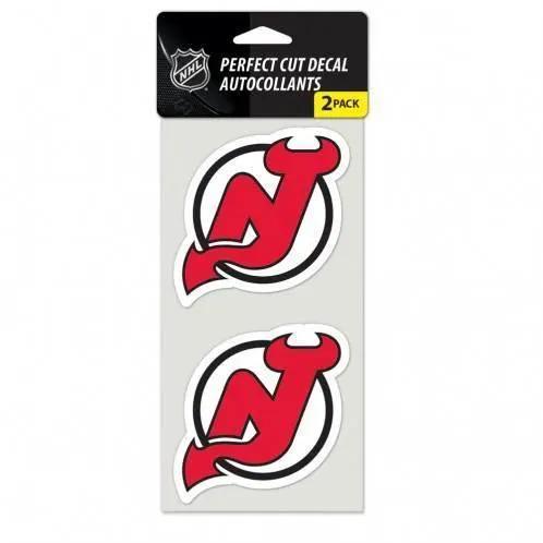  New Jersey Devils 4x4 Decal Set of 2 Perfect Cut Premium -  ToylandEU™