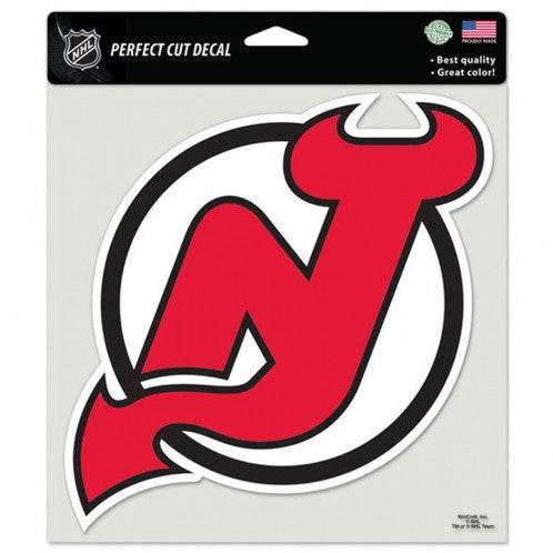 New Jersey Devils 8x8 Color Decal Perfect Cut Special Order - ToylandEU