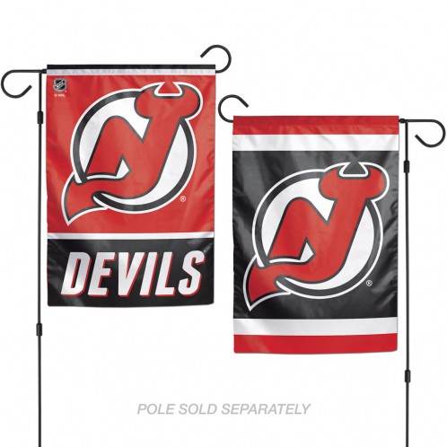 New Jersey Devils Garden Flag 12x18 Two Sided Special Order - ToylandEU
