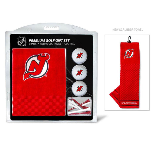 New Jersey Devils Golf Gift Set With Embroidered Towel - ToylandEU