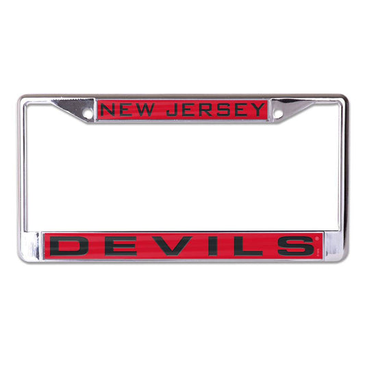 New Jersey Devils Inlaid License Plate Frame Special Order - ToylandEU