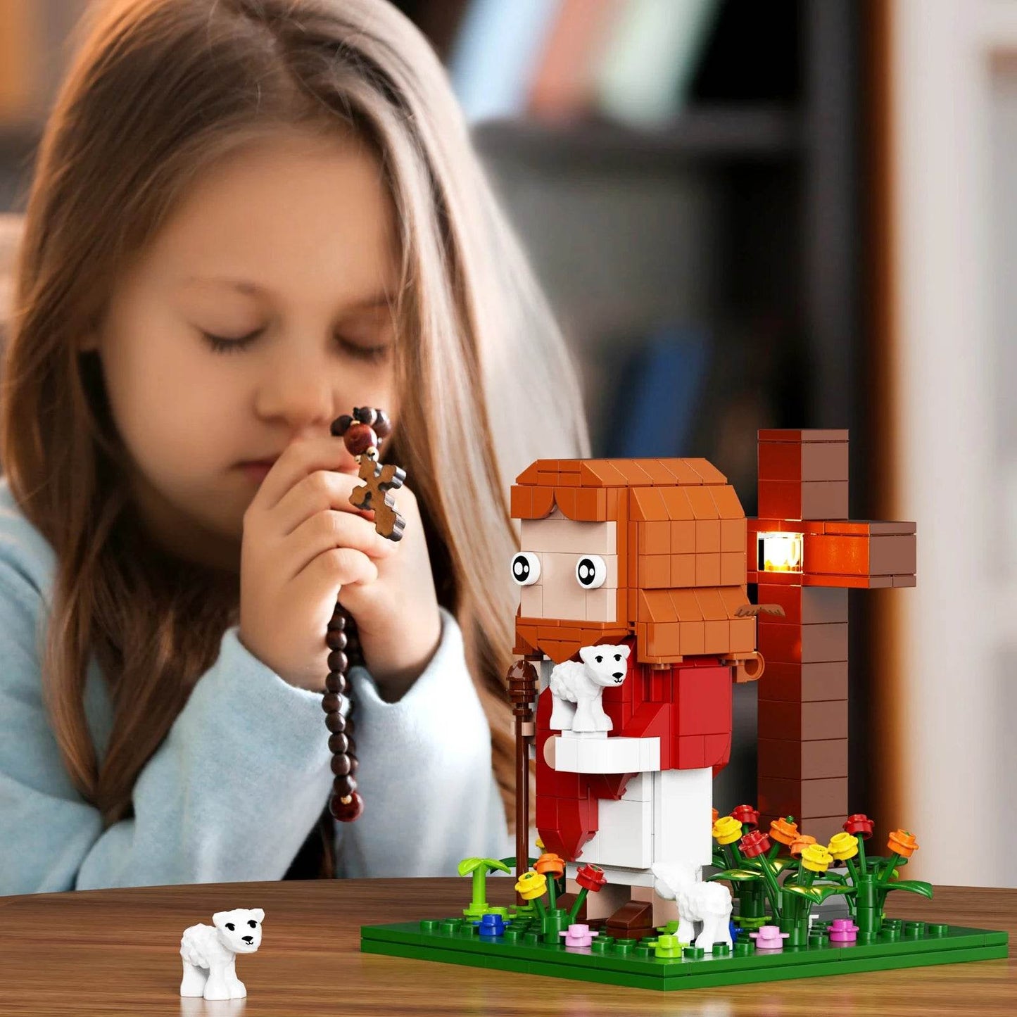 New Jesus Building Blocks Set LegoCompat 324Pcs For Adults - ToylandEU