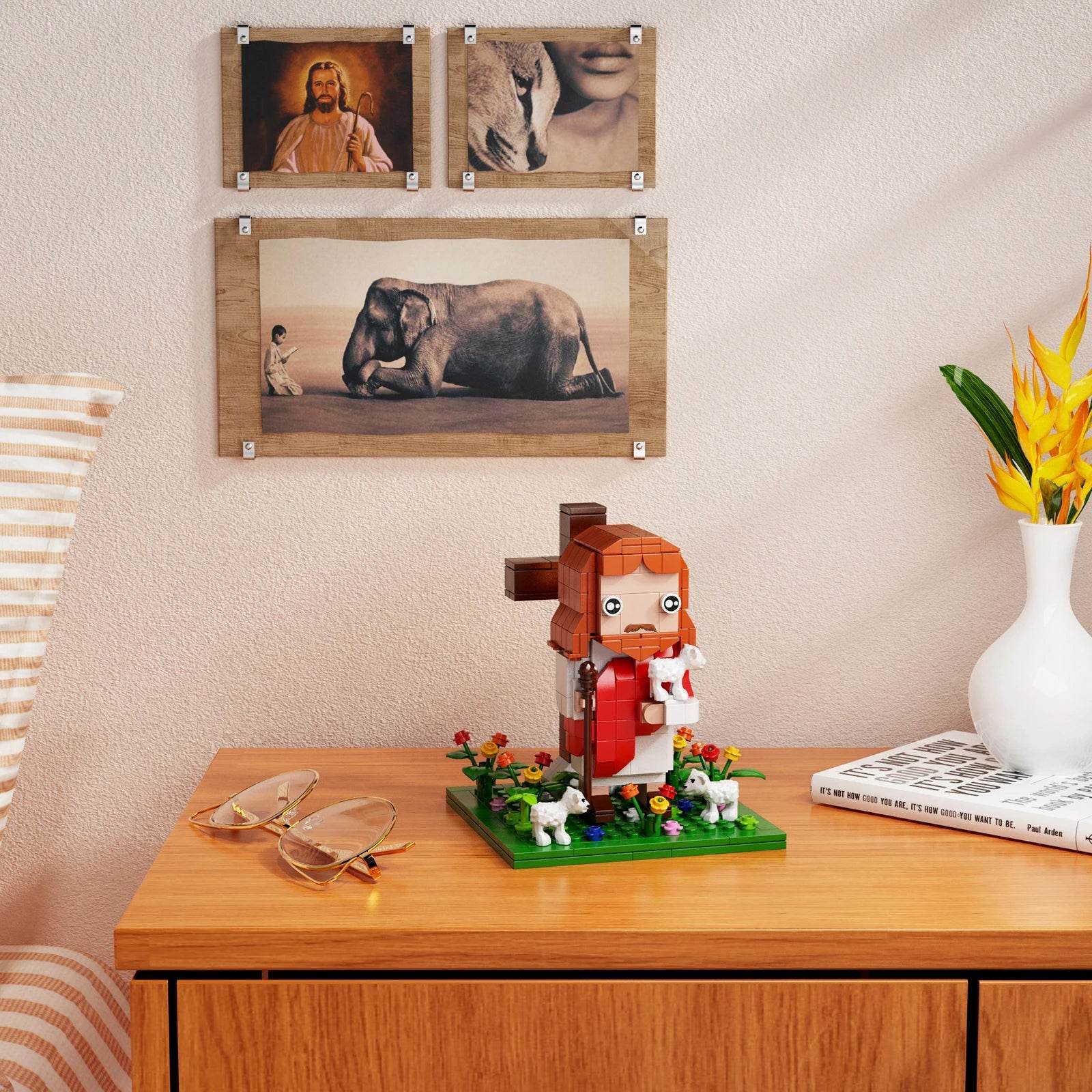 New Jesus Building Blocks Set LegoCompat 324Pcs For Adults - ToylandEU