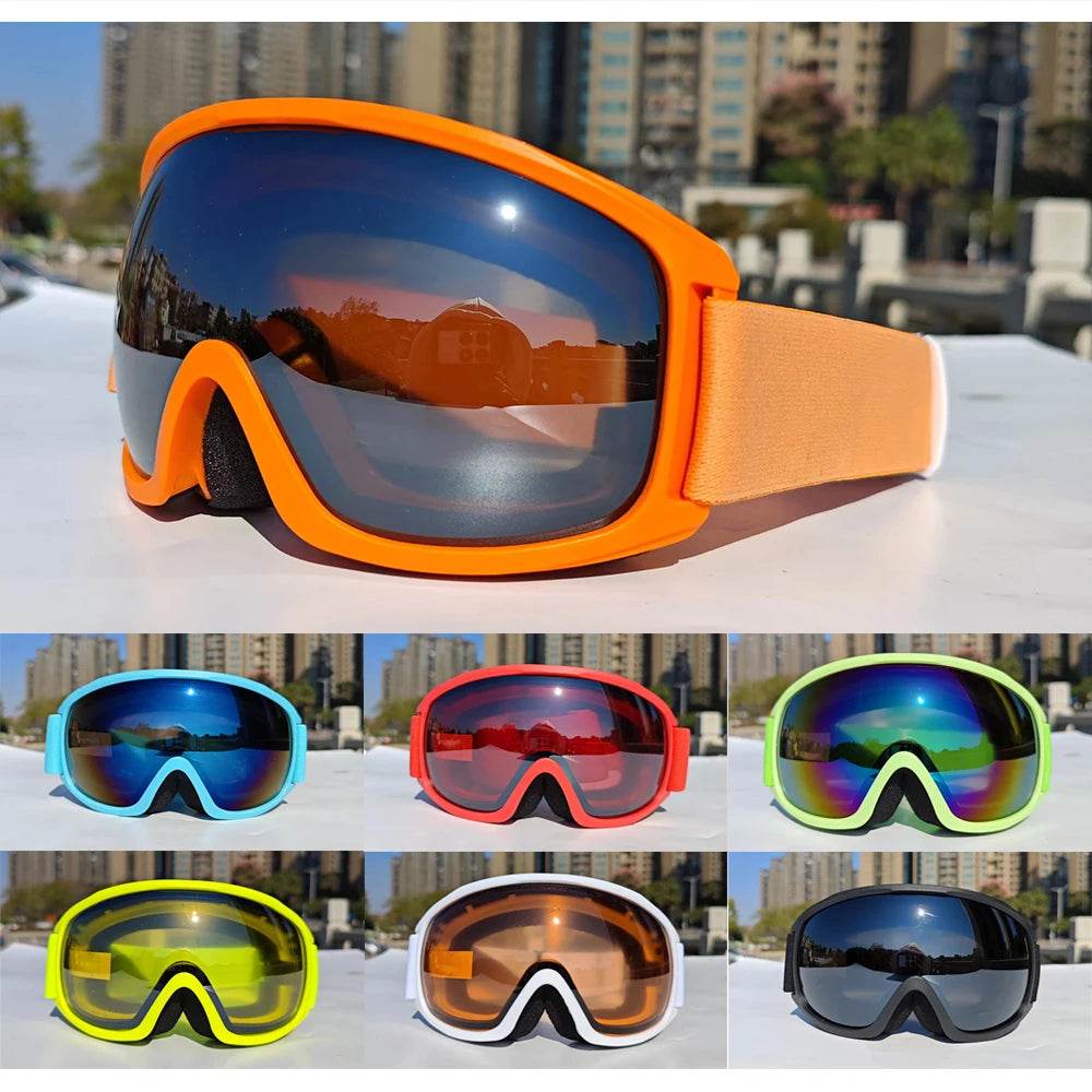New Kids Ski Goggles Double Layer Anti Fog Winter Sports - ToylandEU