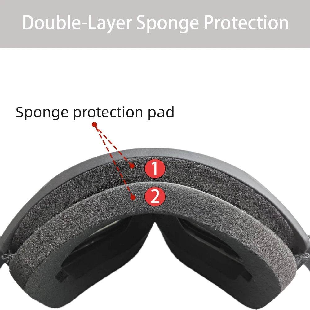 New Kids Ski Goggles Double Layer Anti Fog Winter Sports - ToylandEU