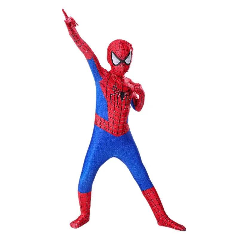 New Kids Superhero Costume Jumpsuit Headgear For Halloween - ToylandEU