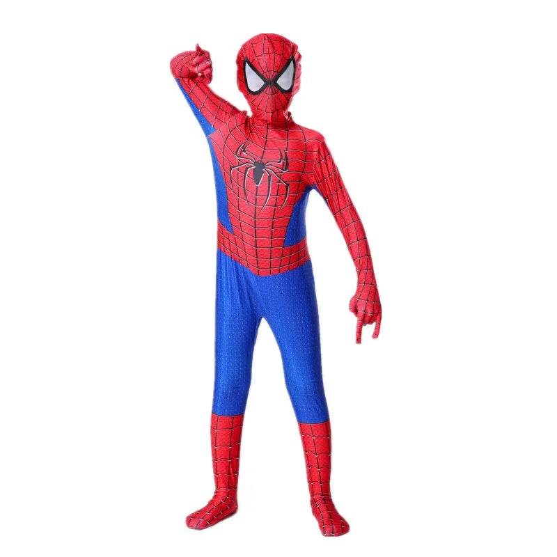 New Kids Superhero Costume Jumpsuit Headgear For Halloween - ToylandEU