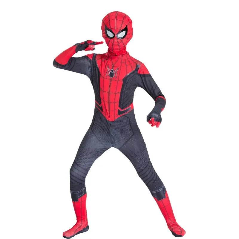 New Kids Superhero Costume Jumpsuit Headgear For Halloween - ToylandEU
