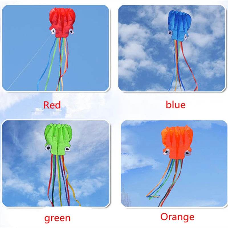 New Kite Soft Octopus 3m Foldable For Adults And Kids - ToylandEU