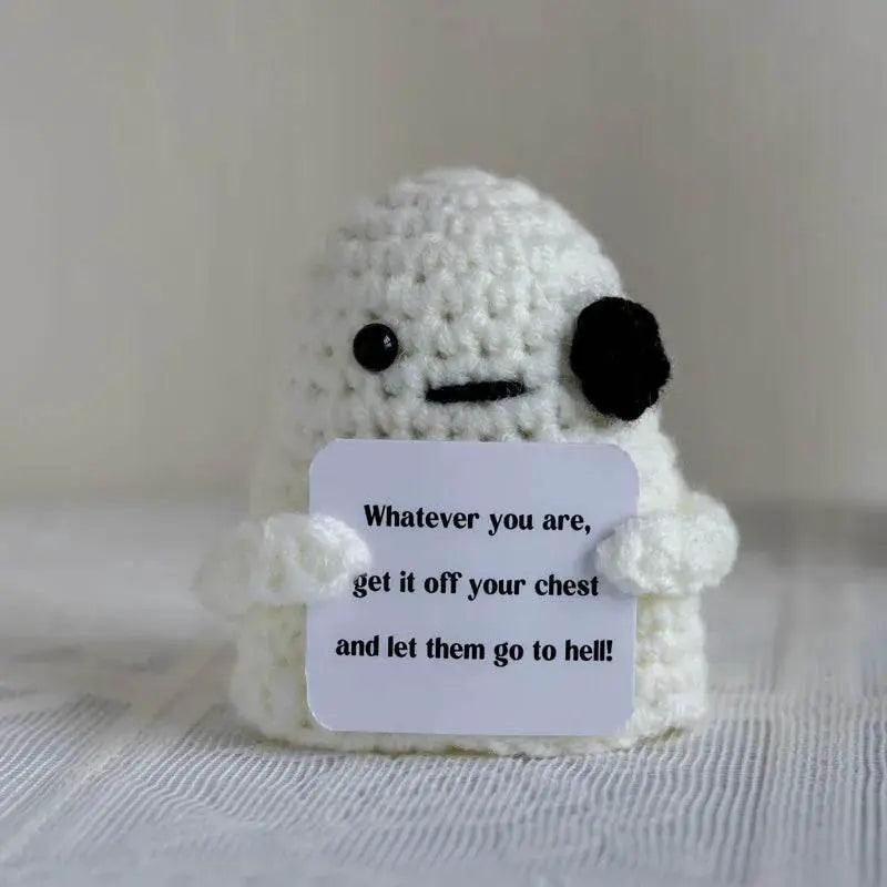  New Knitted Positive Turtle Doll Handmade Emotional Support -  ToylandEU™