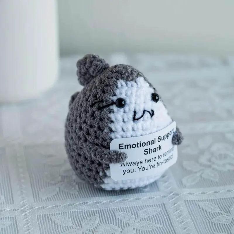  New Knitted Positive Turtle Doll Handmade Emotional Support -  ToylandEU™