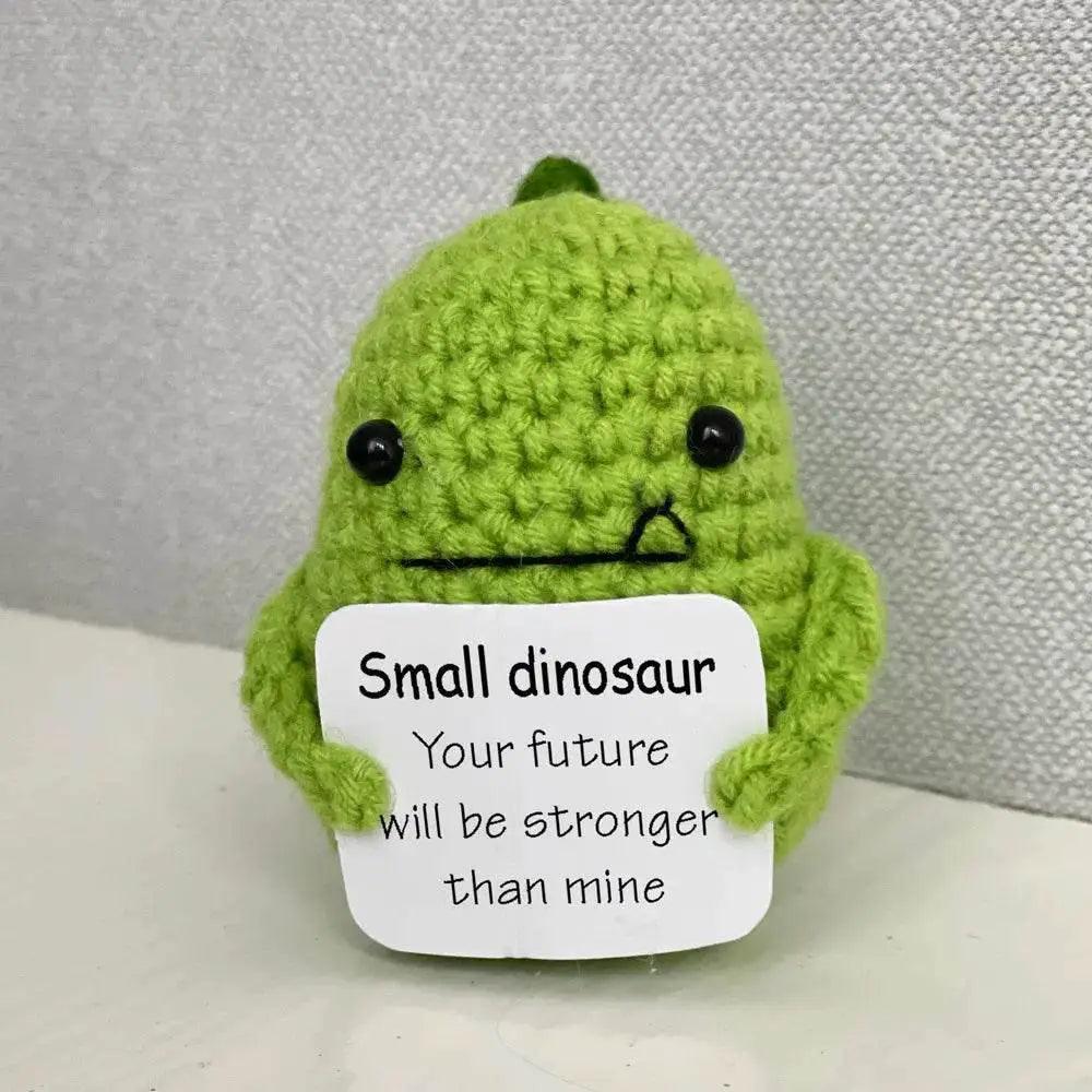  New Knitted Positive Turtle Doll Handmade Emotional Support -  ToylandEU™