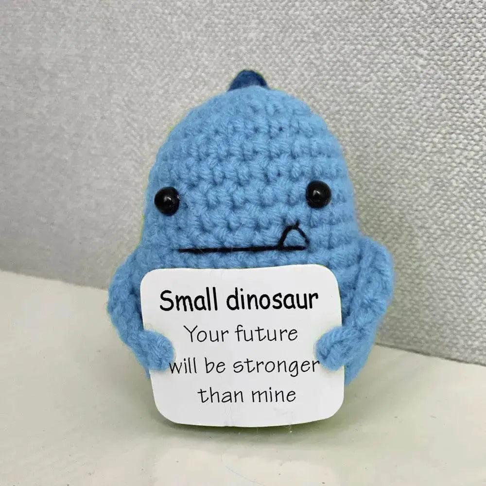  New Knitted Positive Turtle Doll Handmade Emotional Support -  ToylandEU™