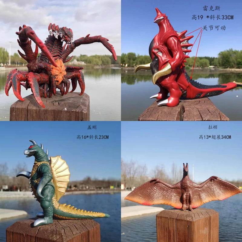 New Large Size Godzilla Series Anime Action Destoroyah VS Monsters Collection Dolls Ornaments Kid Toys Festival Gift - ToylandEU