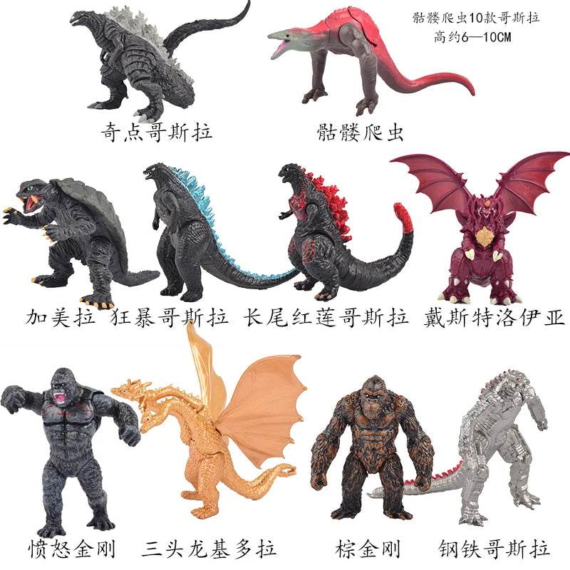 New Large Size Godzilla Series Anime Action Destoroyah VS Monsters Collection Dolls Ornaments Kid Toys Festival Gift - ToylandEU