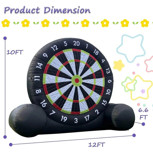  New Latable Outdoor Soccer Dart Board Kick Dart Board -  ToylandEU™