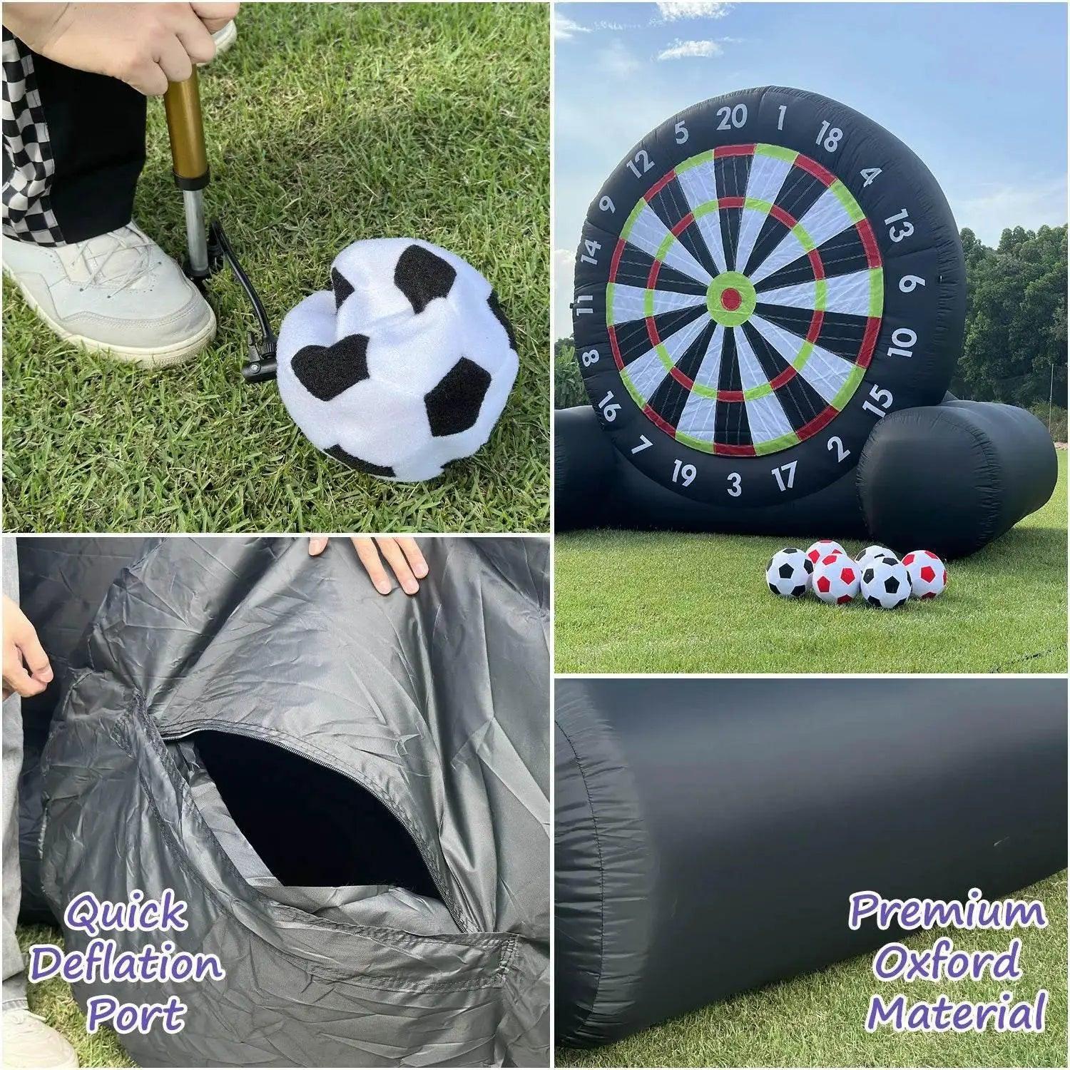  New Latable Outdoor Soccer Dart Board Kick Dart Board -  ToylandEU™