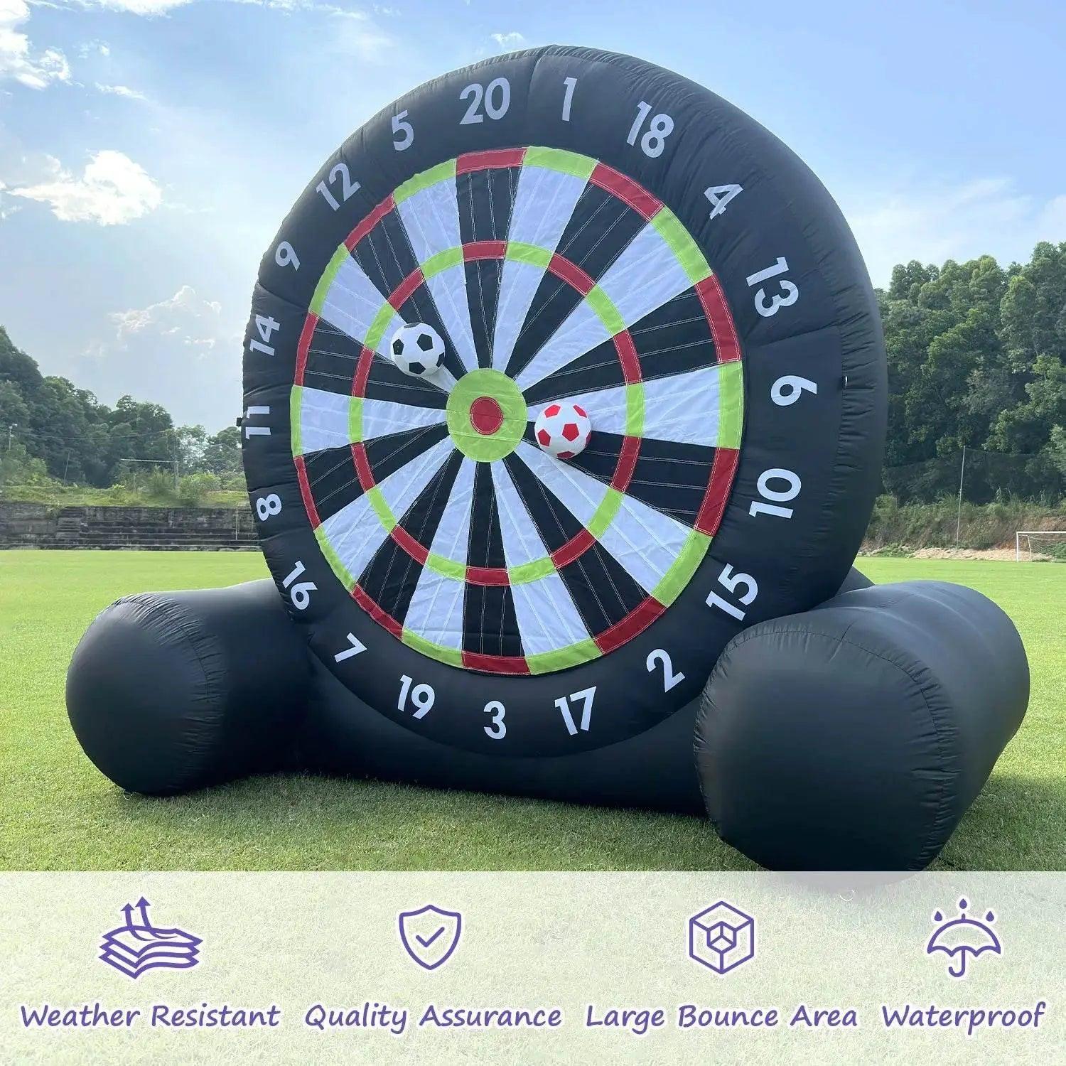  New Latable Outdoor Soccer Dart Board Kick Dart Board -  ToylandEU™