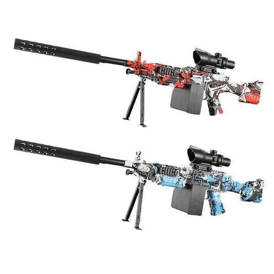  New M249 Electric Burst Gel Toy Gun Model Boy Gift Battery -  ToylandEU™