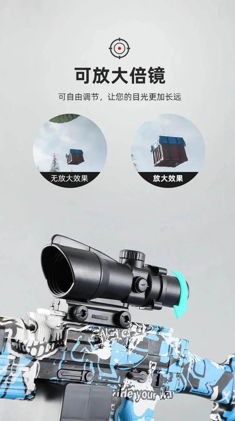  New M249 Electric Burst Gel Toy Gun Model Boy Gift Battery -  ToylandEU™