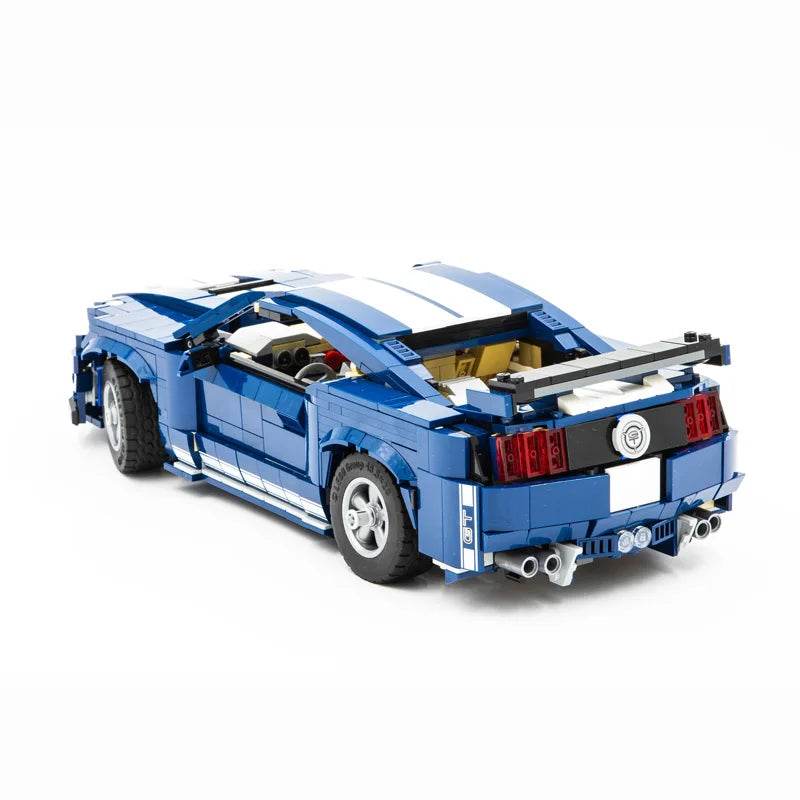 New MOC-10265 Mustangs Shelby GT500 Building Block Car Building Bricks MOC - ToylandEU