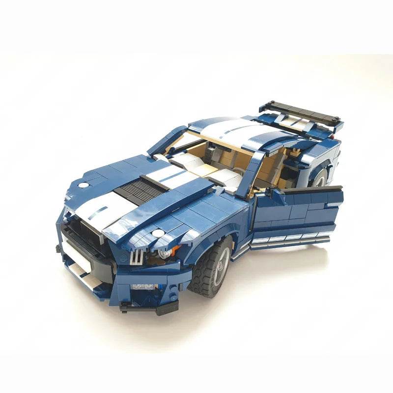 New MOC-10265 Mustangs Shelby GT500 Building Block Car Building Bricks MOC - ToylandEU