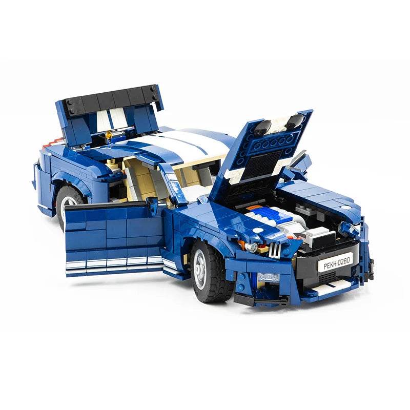 New MOC-10265 Mustangs Shelby GT500 Building Block Car Building Bricks MOC - ToylandEU