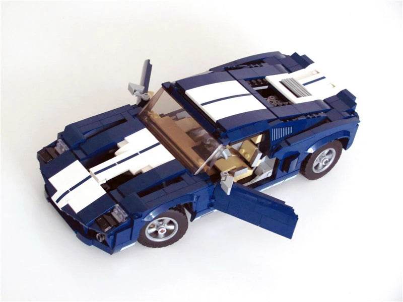 New MOC-10265 Mustangs Shelby GT500 Building Block Car Building Bricks MOC - ToylandEU