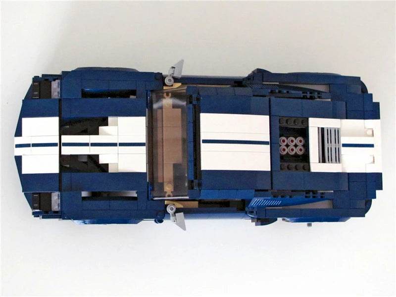 New MOC-10265 Mustangs Shelby GT500 Building Block Car Building Bricks MOC - ToylandEU