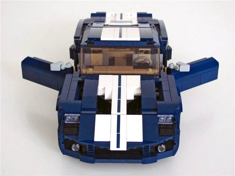 New MOC-10265 Mustangs Shelby GT500 Building Block Car Building Bricks MOC - ToylandEU