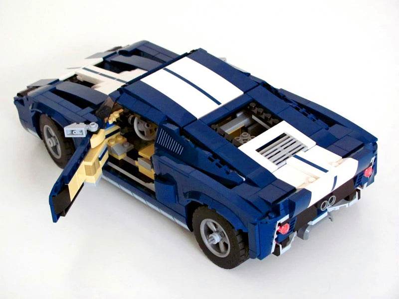 New MOC-10265 Mustangs Shelby GT500 Building Block Car Building Bricks MOC - ToylandEU