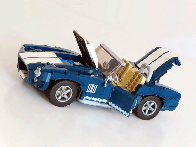 New MOC-10265 Mustangs Shelby GT500 Building Block Car Building Bricks MOC - ToylandEU