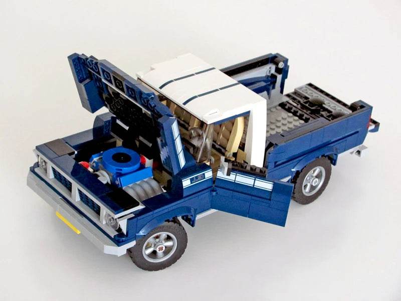 New MOC-10265 Mustangs Shelby GT500 Building Block Car Building Bricks MOC - ToylandEU