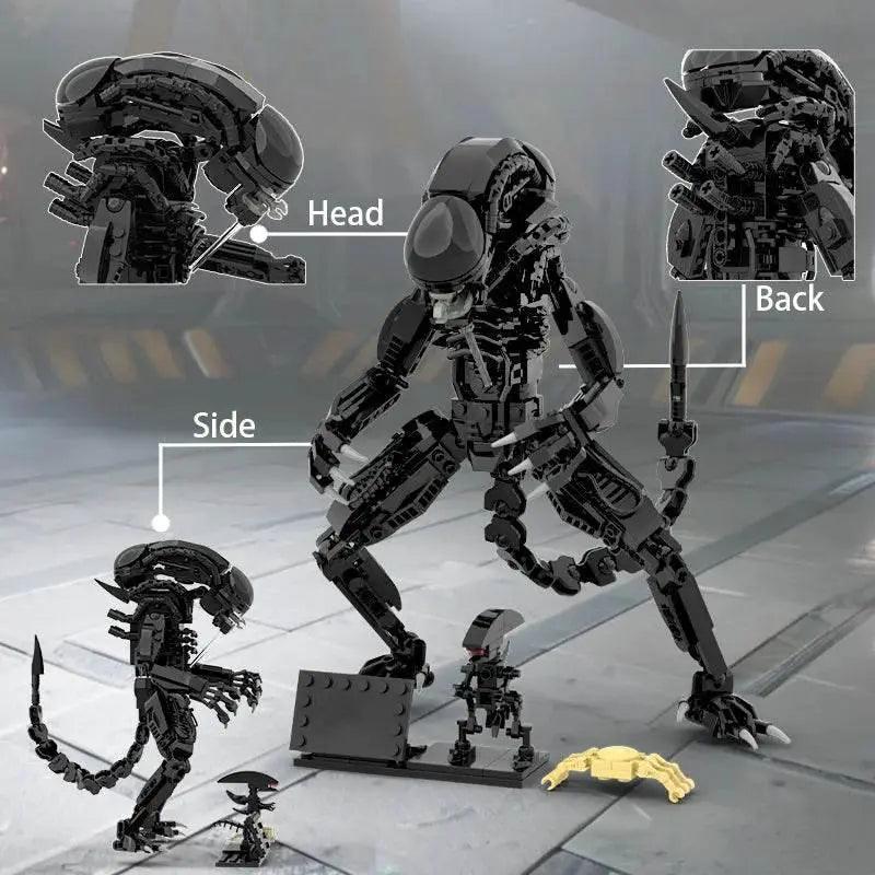  New MOC Alienes Drooling Monster Building Blocks Gift -  ToylandEU™