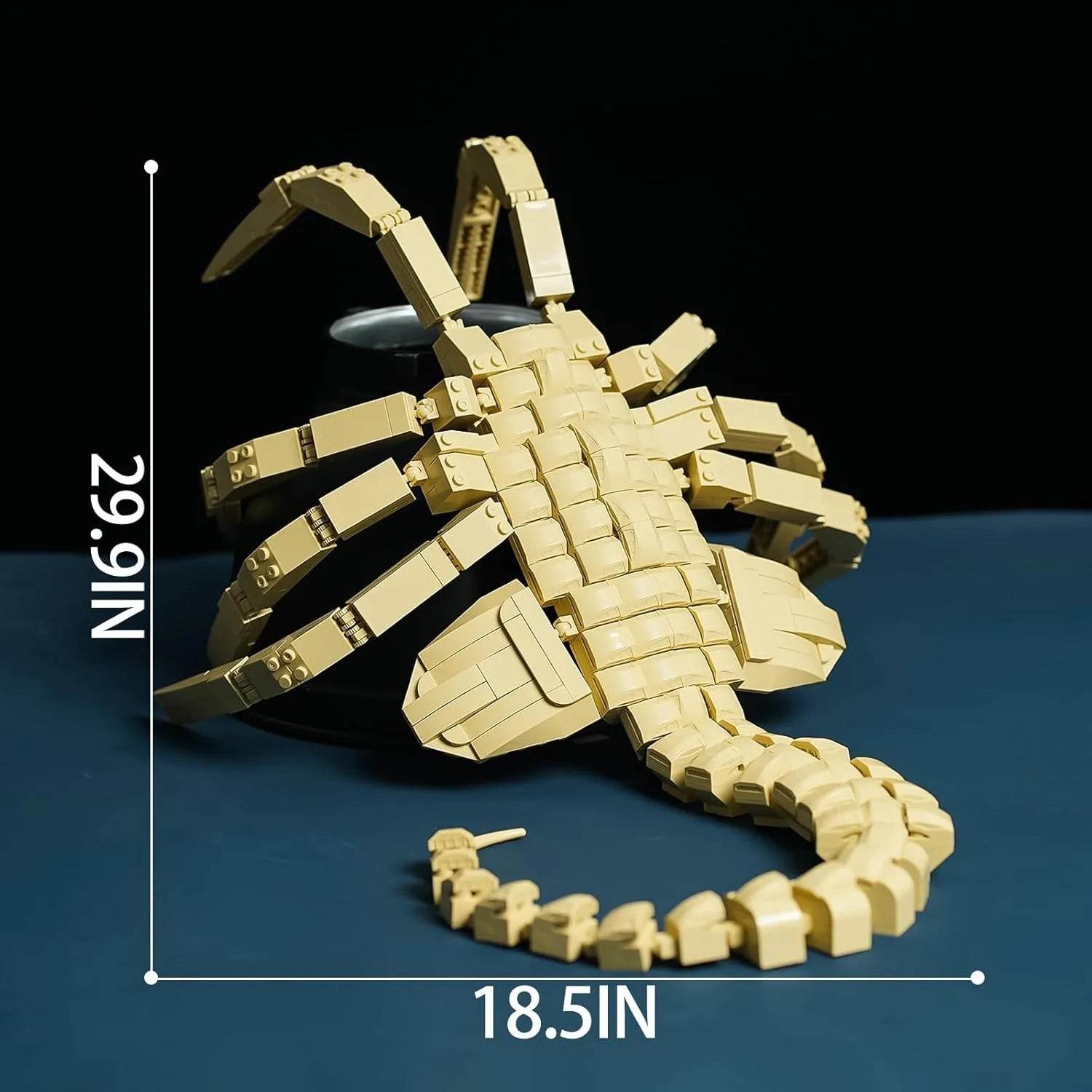 New MOC Alienes Drooling Monster Building Blocks Xenomorph - ToylandEU