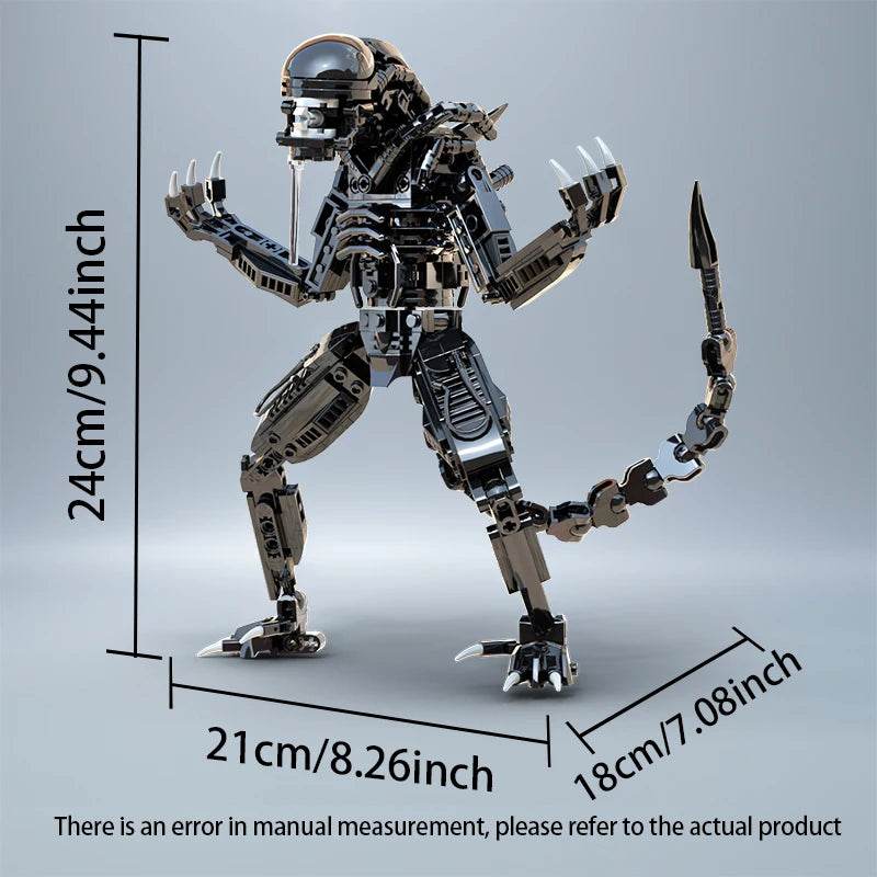 New MOC Alienes Drooling Monster Building Blocks Xenomorph - ToylandEU