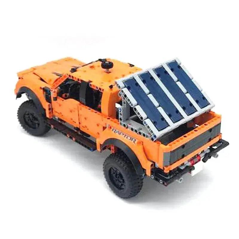  New MOC Tradie Tray Trailer Fit F-150 Raptor 42126 Blocks Building Bricks MOC -  ToylandEU™