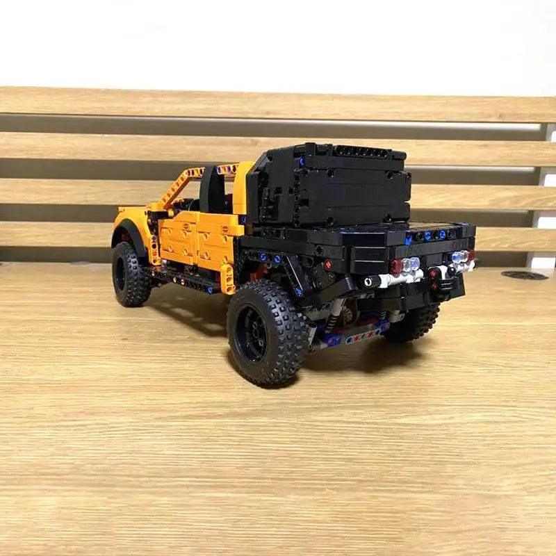  New MOC Tradie Tray Trailer Fit F-150 Raptor 42126 Blocks Building Bricks MOC -  ToylandEU™
