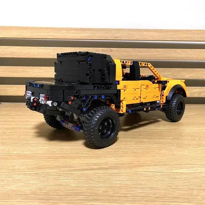  New MOC Tradie Tray Trailer Fit F-150 Raptor 42126 Blocks Building Bricks MOC -  ToylandEU™