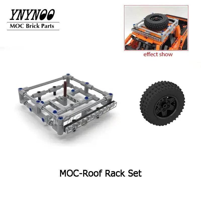  New MOC Tradie Tray Trailer Fit F-150 Raptor 42126 Blocks Building Bricks MOC -  ToylandEU™