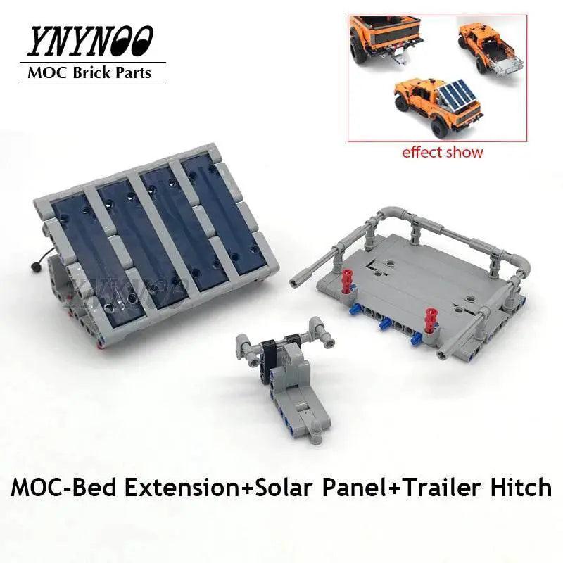  New MOC Tradie Tray Trailer Fit F-150 Raptor 42126 Blocks Building Bricks MOC -  ToylandEU™