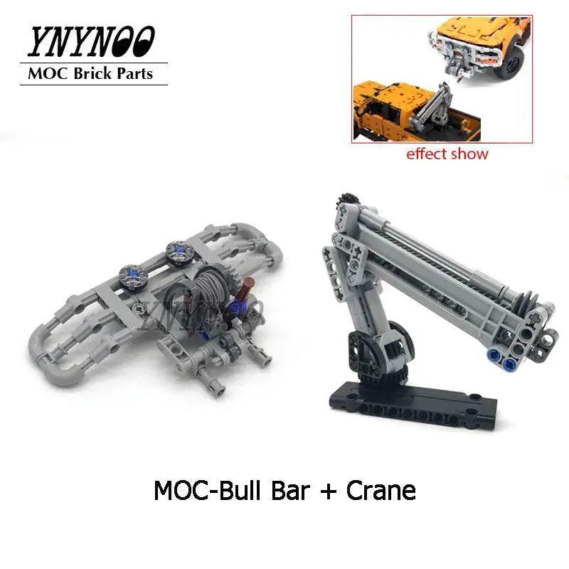  New MOC Tradie Tray Trailer Fit F-150 Raptor 42126 Blocks Building Bricks MOC -  ToylandEU™