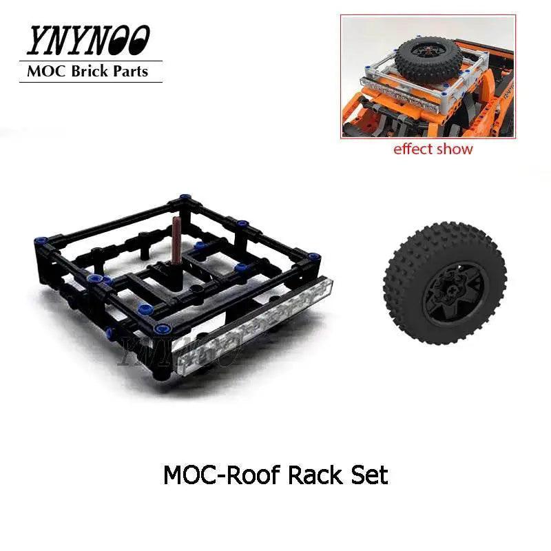  New MOC Tradie Tray Trailer Fit F-150 Raptor 42126 Blocks Building Bricks MOC -  ToylandEU™