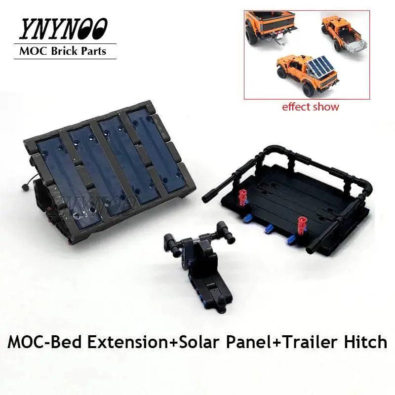  New MOC Tradie Tray Trailer Fit F-150 Raptor 42126 Blocks Building Bricks MOC -  ToylandEU™