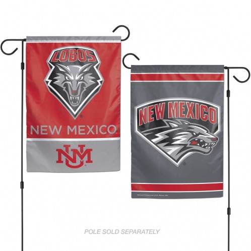 New Mexico Lobos Garden Flag 12x18 Two Sided WinCraft - ToylandEU