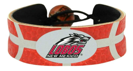  New Mexico Lobos Leather Bracelet Team Color Ceramic Bead -  ToylandEU™